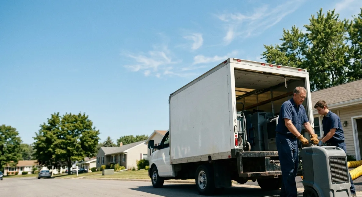 Water Damage Cleanup in Coshocton, OH near me